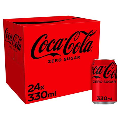 Coca Cola Zero 24x330ml £750 Clubcard Price Tesco Hotukdeals
