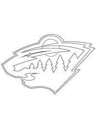 Nhl hockey logos coloring pages. Arizona Coyotes color page | 1001coloring.com