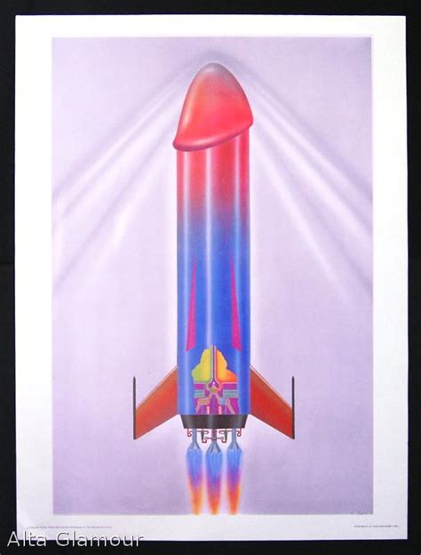 Kronhausen For National Sex Forum Poster Cock Rocket By Alfred Beloch 1973 Kunst Grafik