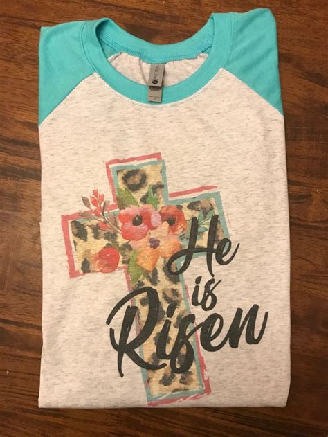 He is Risen Shirt | Shirts, Etsy store, He is risen