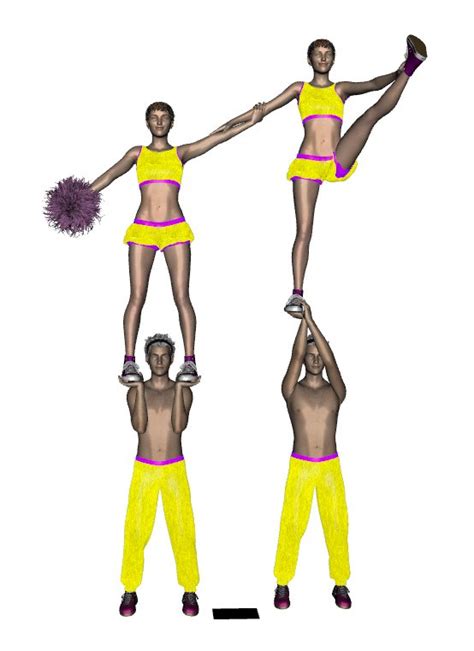 Cheerleaders Poses Pack03 For G8f And G8m Daz Content By Dorothee237