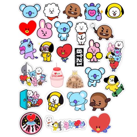 Ide Istimewa 51 Stiker Bts Bt21