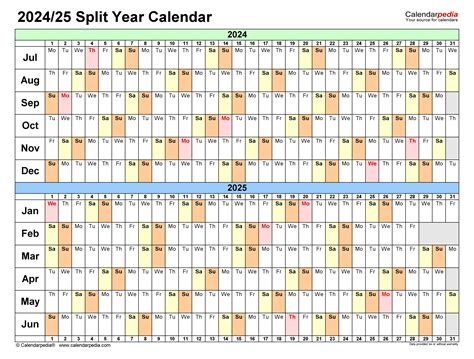 July 2024 To June 2024 Calendar Excel Sheet Joya Rubina