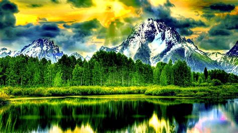 Free Download Hdr Nature Background Hd Wallpaper 1920x1080 For Your