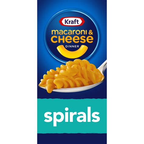 Kraft Spirals Original Mac N Cheese Macaroni And Cheese Dinner 55 Oz