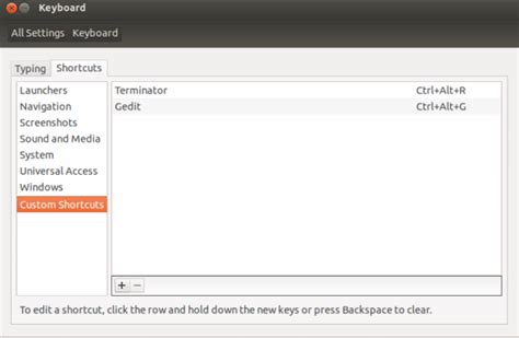 Ubuntu Creating Custom Shortcut Keys Mukesh Chapagain Blog