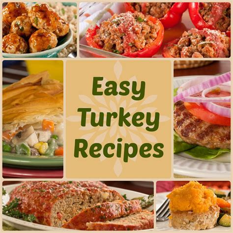 You may be forced to eat snacks that you do not enjoy in a however, there are recipes that do not involve spending a lot of time or having special culinary skills. Quick & Healthy Dinner Recipes: 18 Easy Turkey Recipes ...