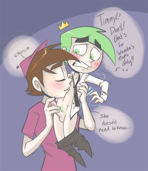 Rule Cosmo Fairly Oddparents Holding Penis Kissing Male