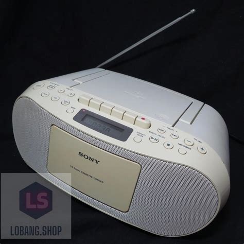 SONY CFD S CD MP Cassette Player Cassette Recorder With Digital AM FM Radio Line In Portable