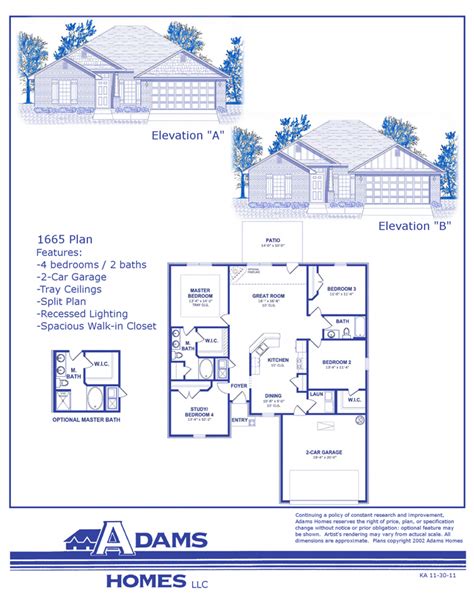 Https://tommynaija.com/home Design/adams Homes Floor Plans 1665