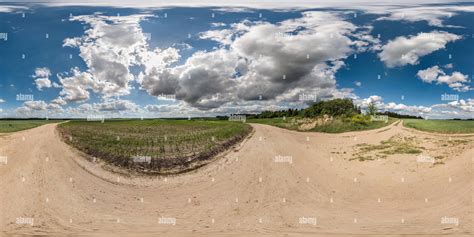 360° View Of Full 360 Degree Seamless Panorama In Equirectangular