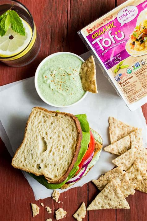 Maybe you would like to learn more about one of these? Teriyaki Tofu Sandwich with Herbed Tofu Dip