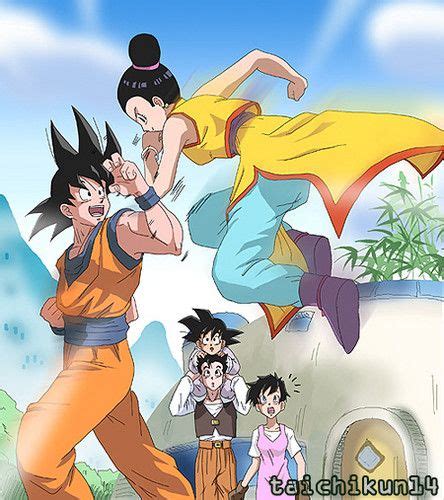 Goku Vs Chichi Dragon Ball Z Fan Art 35317787 Fanpop Page 123 Manga Dragon Dragon Z