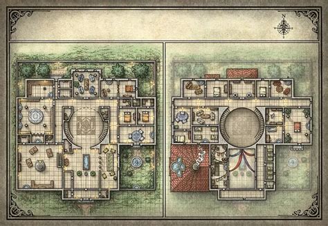 Dnd Mansion Map Ideas For A Great Adventure Explore Dnd