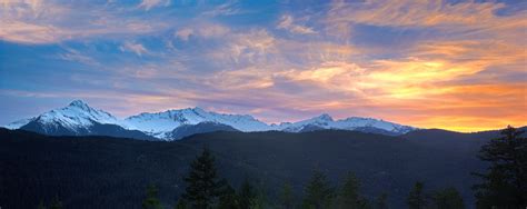 Snowcap Mountain Panorama · Free Stock Photo