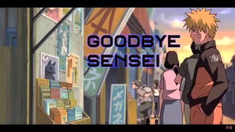 Naruto Shippuuden Goodbye Sensei Amv Youtube