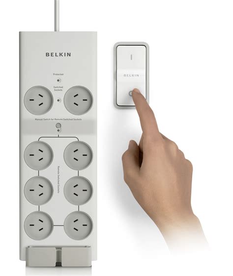Free shipping for many products! Belkin Conserve Switch AV 8 Way Smart Power Board Surge ...