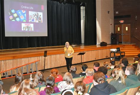 Sixth-grade middle school assembly reinforces proper and ...