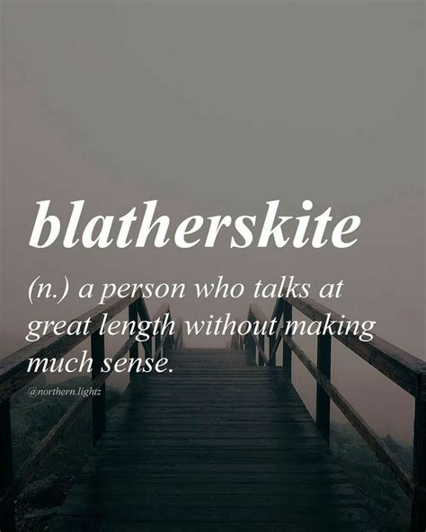 Could Mel Be A Blatherskite Fancy Words Weird Words Unusual Words