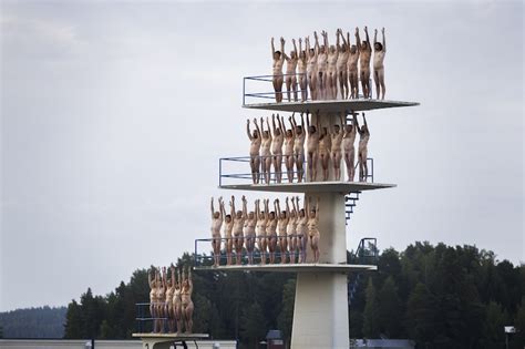 Hundreds Of Finns Strip For Tunick Photoshoot