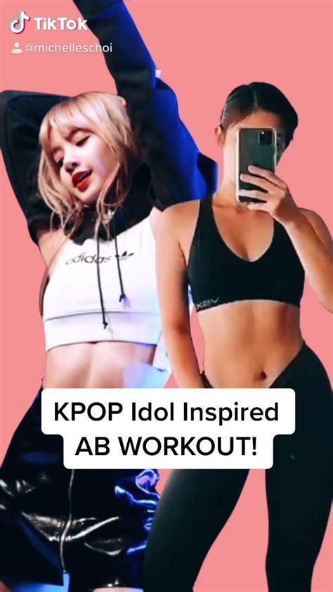 Kpop Idol Ab Workout [video] Leg Workout Routine Girl Workout Routine Celebrity Workout