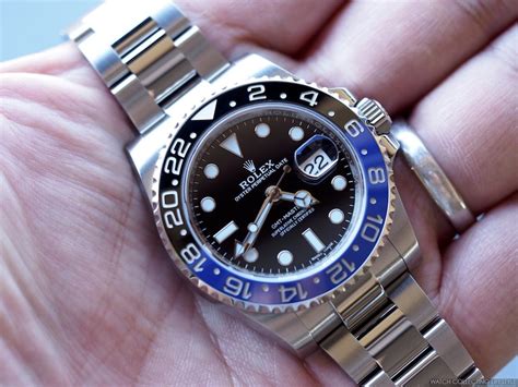 The rolex batman has quickly become one of my favorite watches. Rolex GMT Master II BLNR 'Batman' ref. 116710BLNR. Hands ...