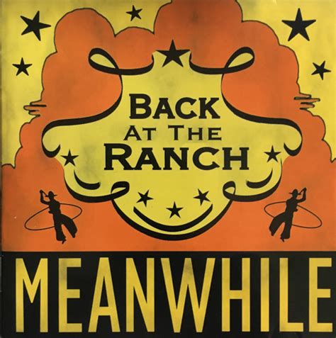 Back At The Ranch Meanwhile 2005 Cd Discogs