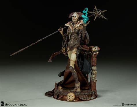 Court Of The Dead Xiall Osteomancers Vision Figure Sideshow