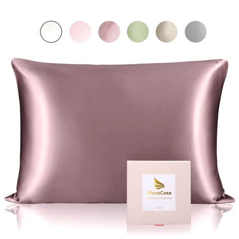 100 Pure Silk Pillowcase For Hair And Skin 25 Momme Breathable Pure