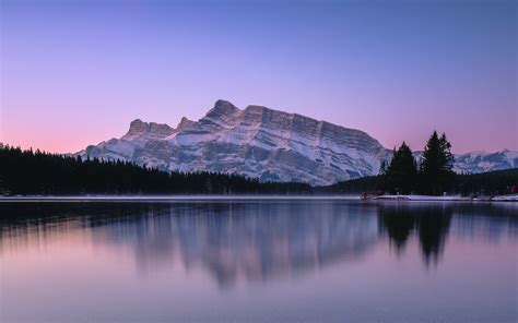 Download Wallpaper 3840x2400 Mountains Lake Sunset