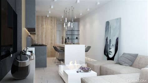 luxury small studio apartment design combined modern