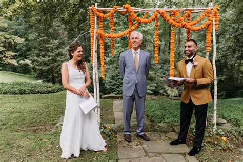 Molly Rajiv Backyard Micro Wedding Philadelphia Pa — Love Me Do Photography