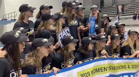 2019 Pac 12 Swimming W And Diving Mw Championships Stanford Women