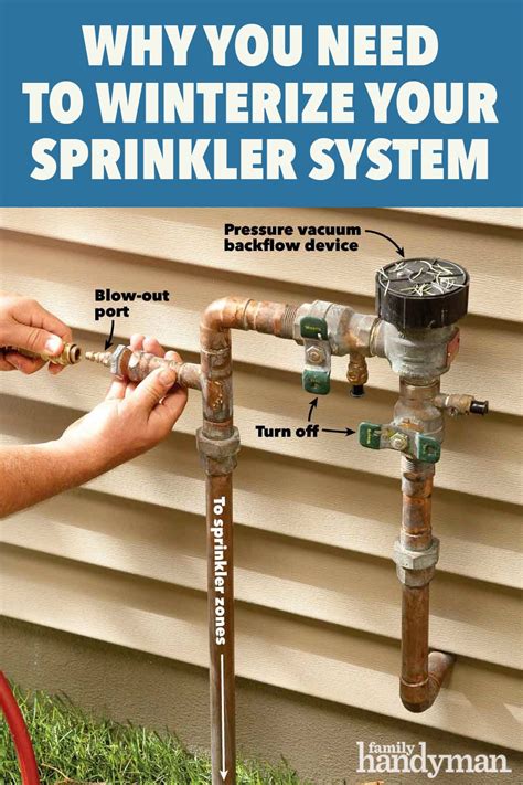 Furthermore, there is a vast range of benefits of owning a sprinkler system, including How to Winterize a Sprinkler System in 2020 | Sprinkler system, Sprinkler, Lawn and garden