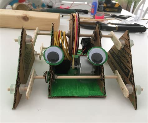 How To Make A Cardboard Frog Robot 15 Steps With Pictures