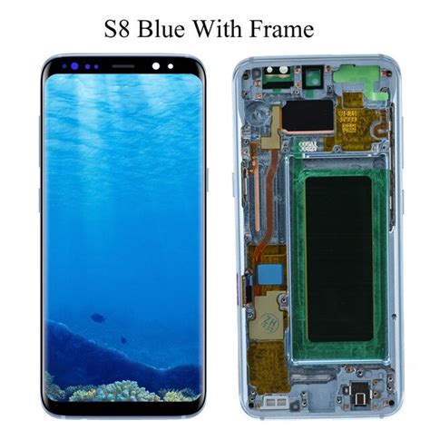 original s8 s8plus display screen for samsung galaxy s8 screen replacement lcd touch digitizer