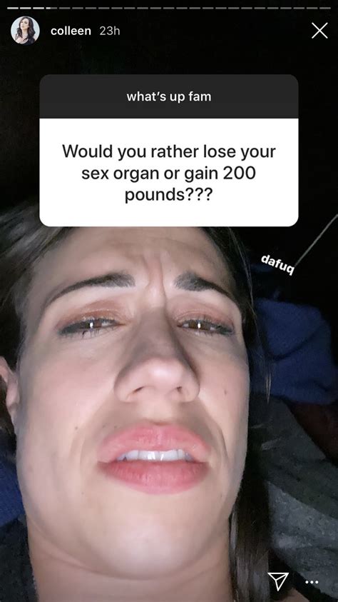Colleen Ballinger Would You Rather Losing You Sex