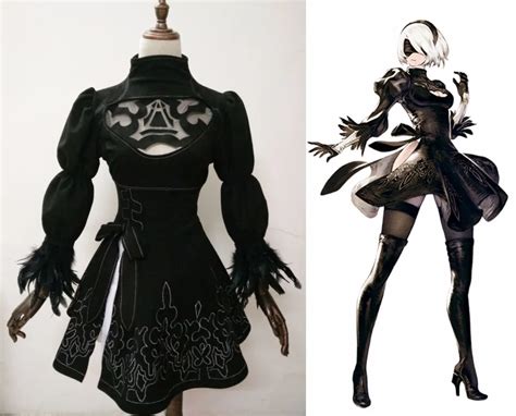 New Game Nier Automata Cosplay Costume Yorha B Adult Outfit Carnival Halloween Costumes