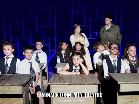 Review Matilda By Landmark Community Theatre Naugatuck Ct Patch