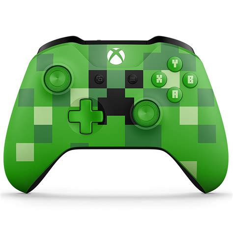 Microsoft Xbox One Wireless Controller Minecraft Creeper Accessoires