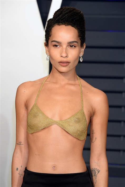 Zoe Kravitz Attends The Vanity Fair Oscar Party At Wallis Annenberg Center For The Performing