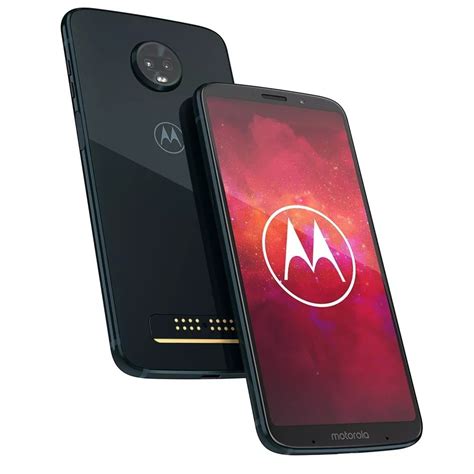 Motorola Telefono Celular Moto Z3 Play Deep Indig New Bytes
