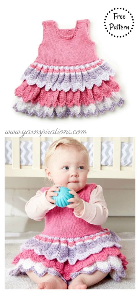 Attention Knitting Pattern Baby Dress Free Fun Activity At Home