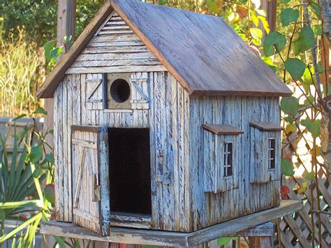 Old Barn Birdhouse Country Birdhouse Handbuilt By Me Than Flickr