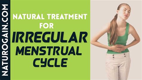 Natural Treatment For Irregular Menstrual Cycle And Hypothyroidism
