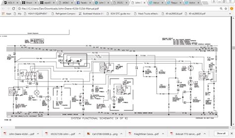 I Am Looking To Get A Wiring Diagram For A Jd 410d Model 410d Serial