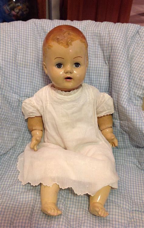 Antique Vintage Doll Composition Baby Doll 1920 1930s