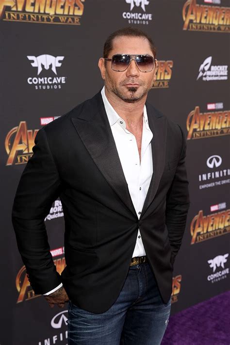 Dave Bautista Hollywood From Avengers Infinity War Fan Events