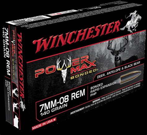 7mm 08 Remington Ammunition Winchester 140 Grain 20 Rounds Cheap