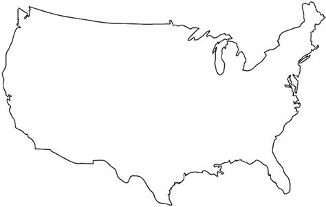 United States Outline Map Pdf Best United States Map Printable Blank The Best Porn Website